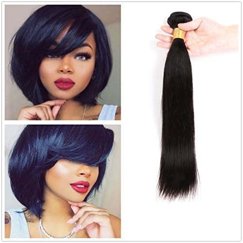 JinXiu 8a Grade Straight Brazilian Human Hair Bundles Deal 100% Unprocessed Top Quality Straight Human Hair Extensions 100g/pcs Natural Color (8)