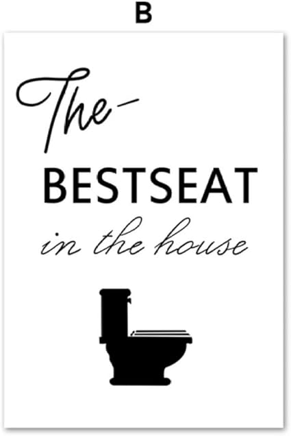 Wc Papier De Toilette Citation Karma Drole Affiche Mur Art Toile Peinture Nordic Affiches Et Gravures Mur Photos Pour Salle De Bains Decor B 50 70 Cm Amazon Fr Bienvenue