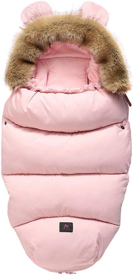 FRLYBABY Newborn Infant Baby Girl Boy Down Sleeping Bag Snowsuit Stroller Wrap Winter Outwear