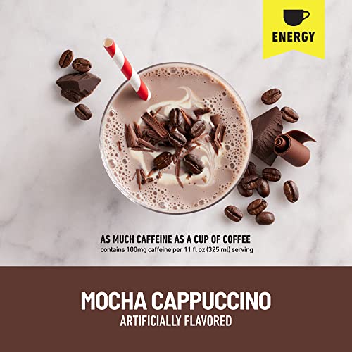 SlimFast Advanced Energy High Protein Meal Replacement Shake, Mocha