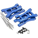 CODA RACING 4-Pack Alloy Front&Rear Suspension Arms for Traxxas 1/18 LaTrax Teton Desert Prerunner SST -Replaces Part 7630