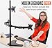 Stand Steady Freestanding 3 Monitor Desk Mount Stand | Height Adjustable Triple Monitor Stand with Full Articulation | VESA Mount Fits Most LCD/LED Monitors 13-32 Inches (3 Arm Free Standing)thumb 4