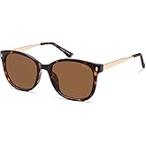 SOJOS Classic Square Polarized Sunglasses for Women Oversized Trendy Retro UV Protection Shade SJ2640