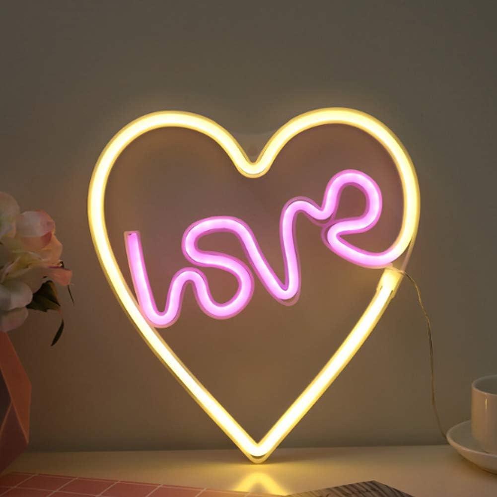 girls light up sign