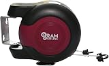 Ram 30m Retractable Clothes Line Wall Mounted Heavy Duty Burgundy view 6