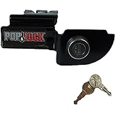 Pop &amp; Lock - PL3600 Black Manual Tailgate Lock for Dodge Dakota and Mitsubishi Raider