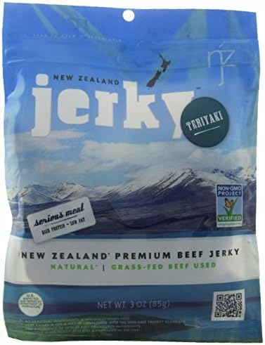 New Zealand Jerky - Teriyaki Flavor - (1) 3oz Bag