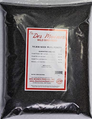 Des Moines Wild Bird Feed Nyjer Seed 98% (8)