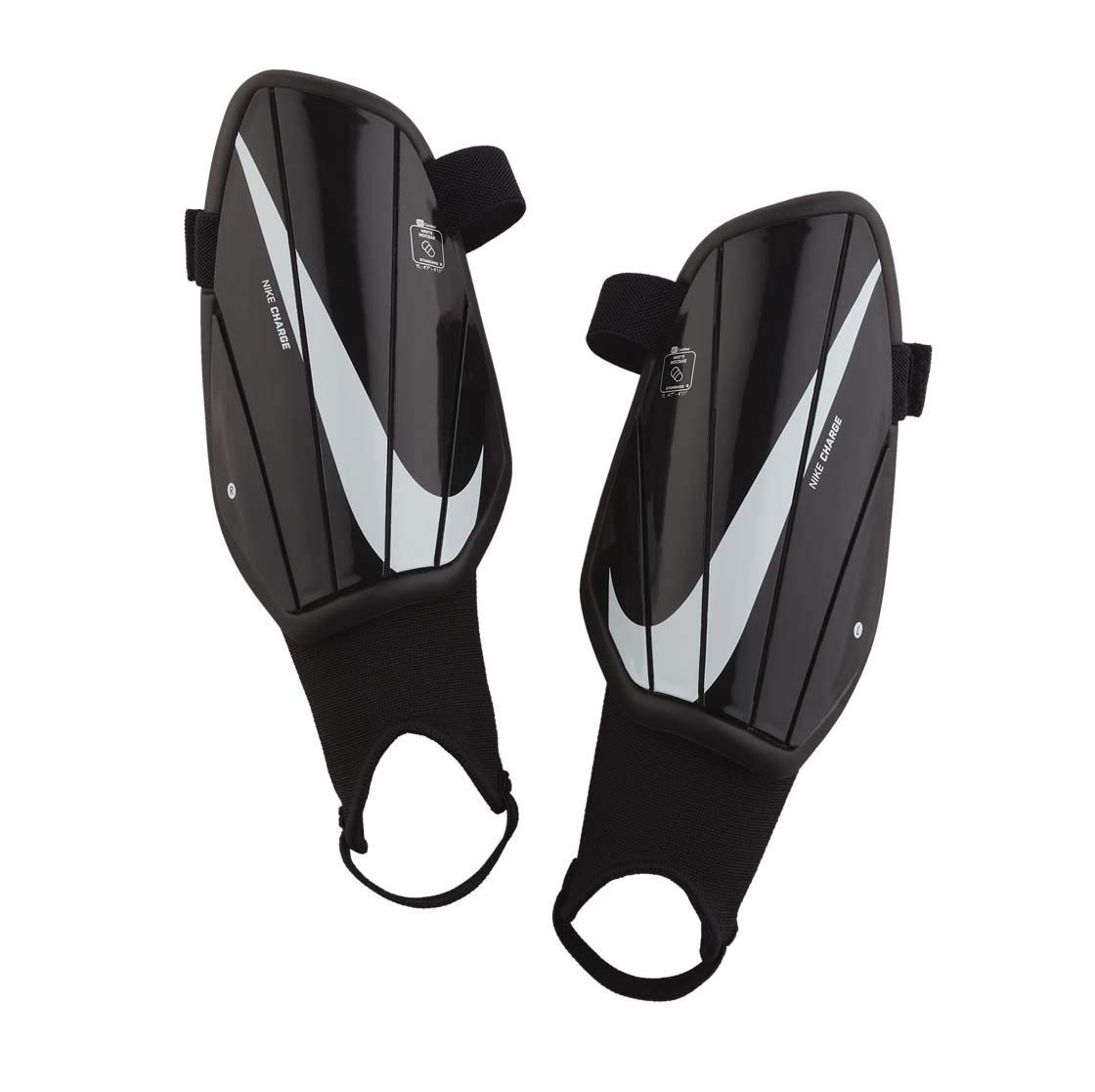 NIKE Children's Youth Charge Soccer Football Shinguards, Black, L UK