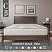 Classic Brands Decker Memory Foam and Innerspring Hybrid 10-Inch Mattress, Mattress in a Box, Twin XL
