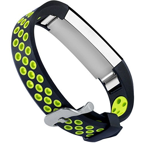 For Fitbit Alta HR and Alta Bands, Maledan Replacement Accessory Sport Bands With Air Holes for Fitbit Alta and Alta HR, Small