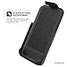 Encased iPhone 7 Plus Belt Case Black - Gray Military Spec Ultra Tough Protection w/Holster Combo for Apple iPhone 7 Plus 5.5