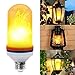TOLOCO LED Flame Effect Light Bulb for Christmas E26- 1300K 150 Lumens Nature Fire effect - Antique Lantern Atmosphere for Christmas, Hotel , Bars, Home Decoration