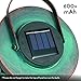 Tomshine LED Solar Lantern Lights Hanging Outdoor Solar Light Bulb Pathway Retro IP44 Waterproof for Patio Courtyard Garden