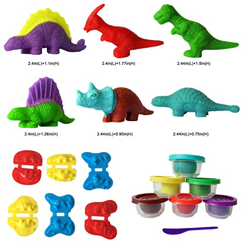 dinosaurio de plastilina play doh