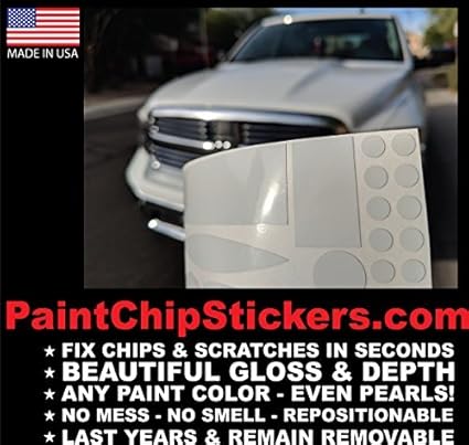 Paint Chip Stickers Body Color Matching Chip Scratch Bumper Repair Fix In Seconds No Smell No Mess Metallic Color Contact Us With Your Paint