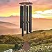 Wind Chimes Outdoor,36 Inch Memorial Wind Chimes Outdoor Large Deep Tone with 6 Heavy Metal Tubes Tuned.Wind Chimes for Loss Loved One, Memorial Gift.Garden Decor