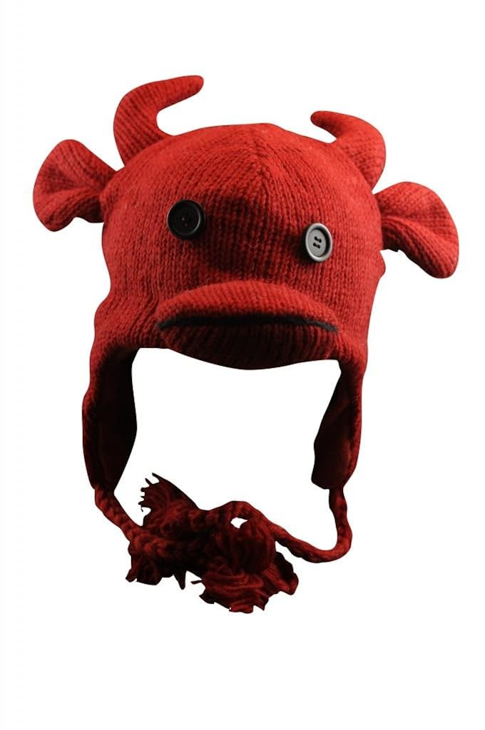 red bull ski beanie