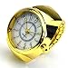 Fashion Gold Tone Quartz Finger Ring Watch with Gift Box