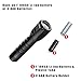 TANSOREN® LED 900 Lumens Zoomable Waterproof Tactical Handheld Flashlight Included Car Charger,Rechargeable 18650 Battery and Charger