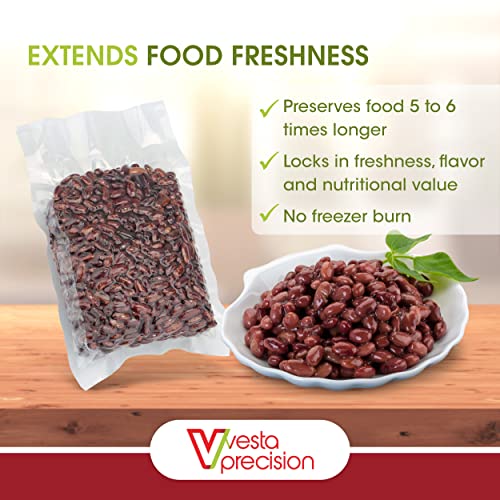 Vesta Precision 5sided Chamber Vacuum Sealer Bags Side Gusseted