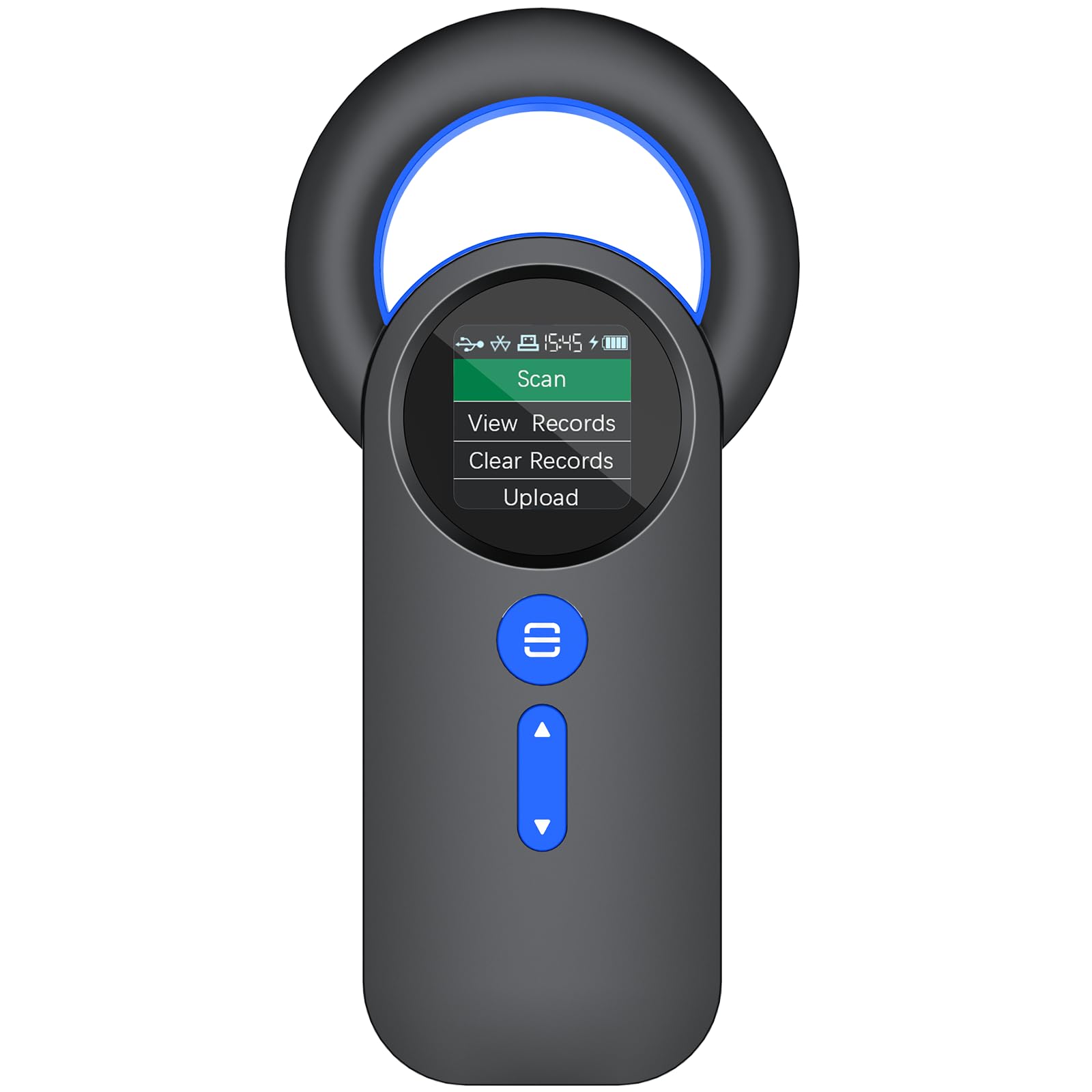 Photo 1 of Symcode Bluetooth Pet Microchip Reader Wireless RFID Animal Chip ID Reader Scanner Animal ID Tag Handheld Scanner Animal Tag Reader EMID FDX-B(ISO11784/11785) 134.2KHz/125KHz