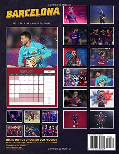 Calendrier Barcelone 2023 Barcelona 2022 Calendar: Sport Calendar 2022-2023 – 18 Months – Big Size  17"X11". Planner For All Fans Kids Boys , Soccer Calendar 2022: Calendar,  Vfrt: 9798496620086: Amazon.com: Books