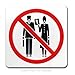 No Preaching' Door Plaque