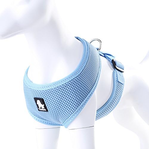 JUXZH Cat Pet Dog Harness Mesh Padded Nylon No Pull Soft Vest dog Harness For Small Medium Size puppy