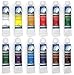 MyArtscape Watercolor Paint Set - 12 x 21ml Tubes - Lightfast - Highly Pigmented - Vibrant Colors - Fade Proof - Painting Kit for Adults & Hobby Painters - Professional Watercolors Supplies
