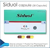 Siduol Hemorrhoid Relieve Capsules (1x30 Capsules) By Eisai Co., Ltd. Japan, Effective to Combat Internal & External Haemorrhoids, Bleeding Piles & Associated Signs & Symptoms
