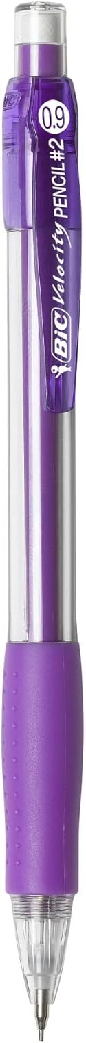 BIC Velocity Original Mechanical Pencil, Thick Point (0.9mm), 4-Count : Mechanical Pencils : Office Products