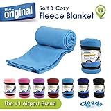 Cloudz Fleece Blanket - Sky Blue