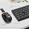 Wireless-Keyboard-and-Mouse-WisFox-24G-Slim-Ergonomic-Keyboard-and-Mouse-Set-with-One-USB-Receiver-Full-Size-Qwerty-Keyboard-Quiet-Computer-Mouse-for-WindowsLaptopPC Keyboard & Mouse Set, Wireless Keyboard and Mouse, WisFox 2.4Ghz Slim Ergonomic Keyboard and Mouse Combos with One USB…