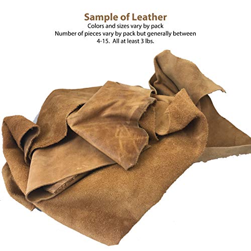 6 lbs+Leather+Scrap+Crafts+Remnants