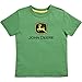 John Deere boys John Deere Kids Trademark Short Sleeve Tee T Shirt, Green, 2 US