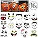 72 Expressions Pumpkin Decorating Stickers Kit Halloween Crafts for Kids - Make Your Own Jack-O-Lantern Face Decals Party Decorations