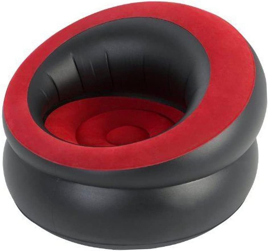 Unibos Air Chair Inflatable Sofa Red/Black Indoor Outdoor Use