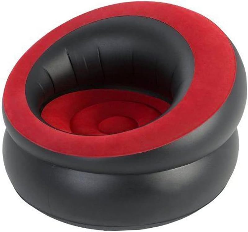 Unibos Air Chair Inflatable Sofa Red/Black Indoor Outdoor Use