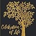 Celebration of Life: Black and Gold Memorial Service Guest Book - Golden Tree Silhouette Funeral Guestbook for Women or Men - Signature Register Book ... Name and Address - 112 Pages Size 8.25x8.25