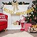 Merry Grinchmas Grinches Christmas Banner for Whoville Decorations