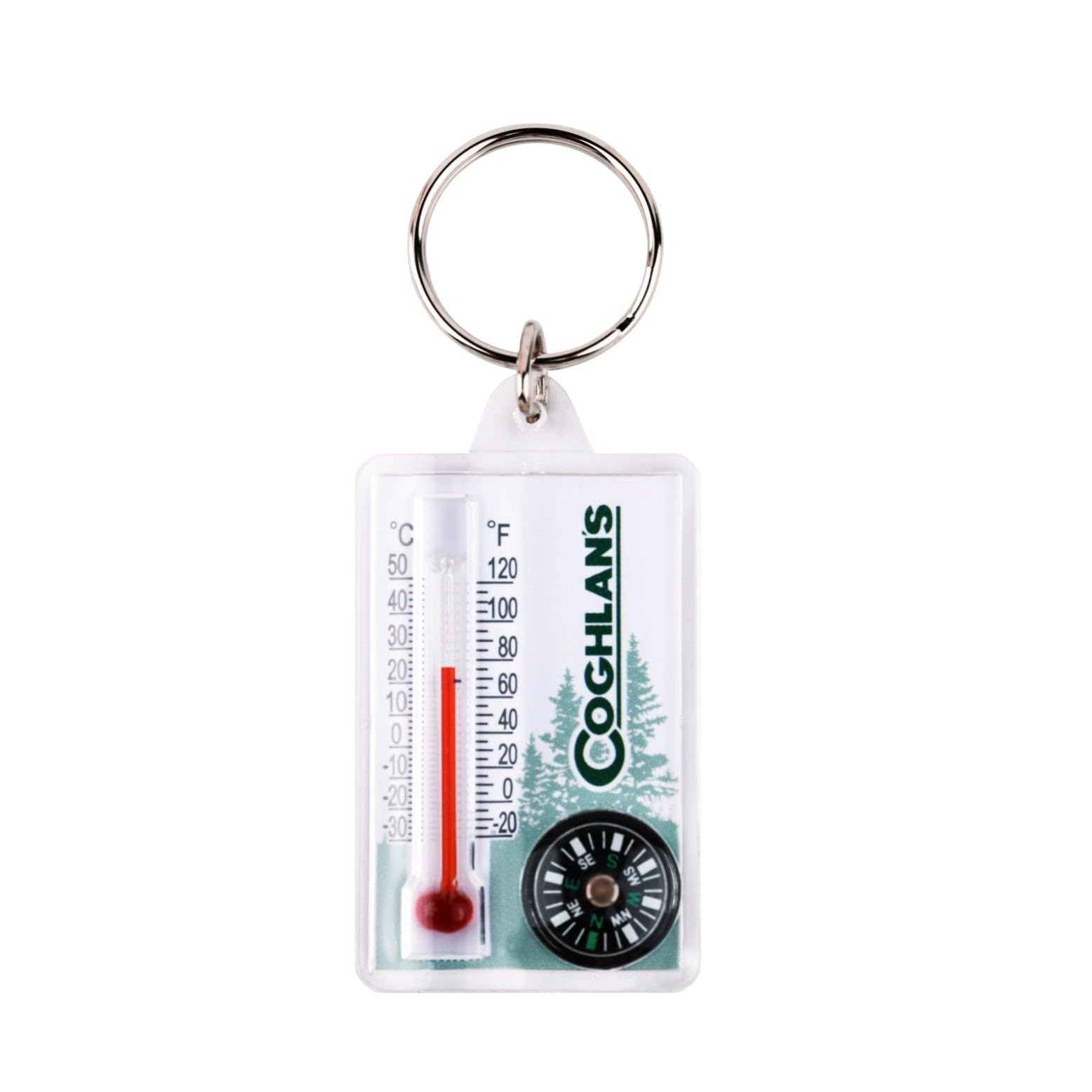 Coghlan's Zipper Pull Thermometer with Compass