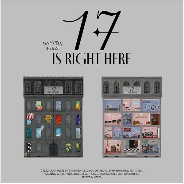 SEVENTEEN - SEVENTEEN BEST ALBUM '17 IS RIGHT HERE'[HERE Ver