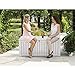 Keter Rockwood Jumbo 150 GL / 570 L White Outdoor Deck Storage Box