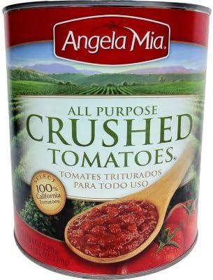 Angela Mia Crushed Tomatoes - 102 oz. (Pack of 6)