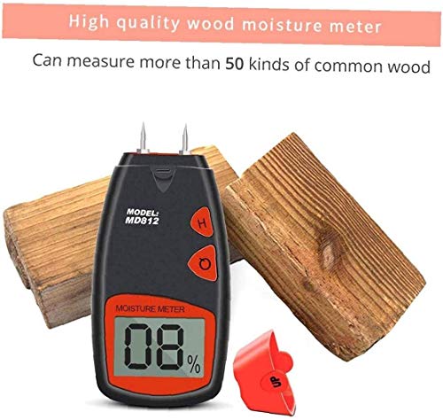 XINGDONG Holzfeuchtigkeitszähler Luftfeuchtigkeit Prüfdetektor Feuchtigkeitsprüfdetektor mit LCD-Display für Wände… – Bild 7
