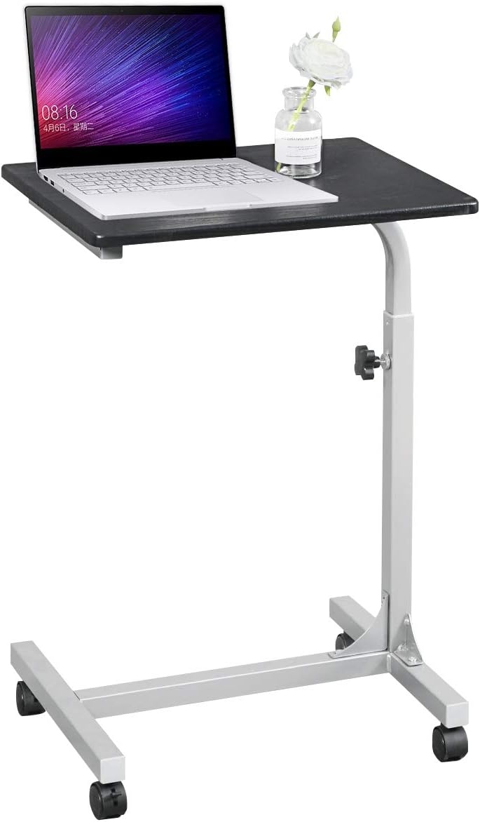 Aingoo Adjustable Height Overbed Table Laptop Desk Sofa Table Portable