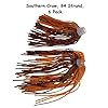 84-Strand-Quick-Change-Jig-Skirt-or-Spinnerbait-Skirt-6-Pack-Sexy-up-your-lure-dress-it-in-this-Skirt-Proven-Colors-That-Work