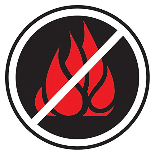 Flameless® Flame Retardant Paper, Raven Black, 48