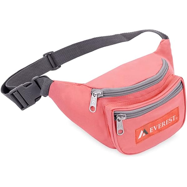 Amazon.com: Everest Signature Waist Pack - Standard, Coral, One